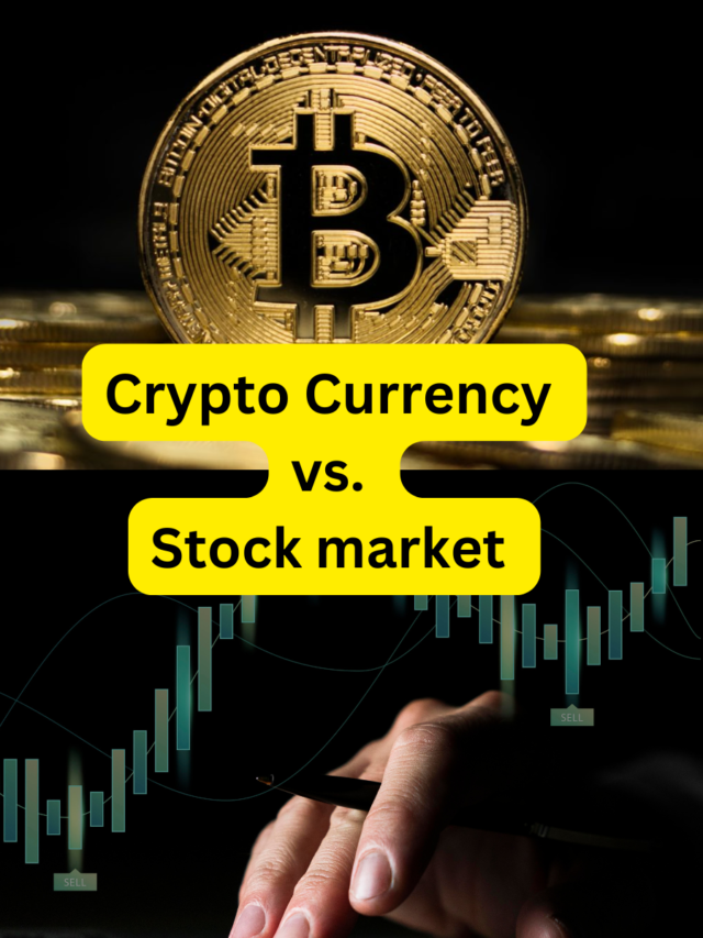 Cryptocurrency vs. Stock market Which is better for investment