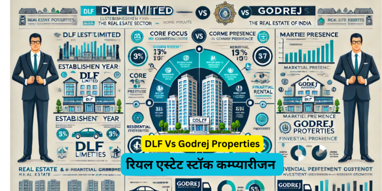 DLF Vs Godrej Properties रियल एस्टेट स्टॉक कम्प्यारीजन